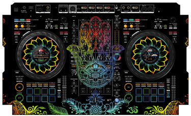 Pioneer DJ DDJ FLX10 Skin Henna Rainbow